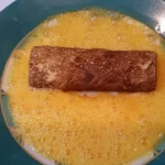 Pohovane palačinke punjene sirom i šunkom | Priprema palačinki za pohovanje | Postupak 3 | Slika 1/5