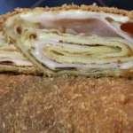 pohovane palacinke punjene sirom i sunkom 2 | Istaknuta slika 1/4 | Harmonija, kremastog, hrskavog, i, slanog