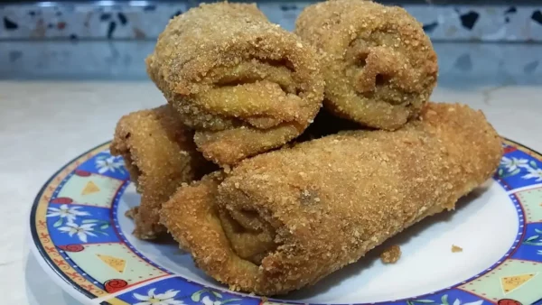 pohovane palacinke punjene sirom i sunkom 26 | Istaknuta slika 2/4 | Harmonija, kremastog, hrskavog, i, slanog