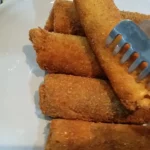 Pohovane palačinke punjene sirom i šunkom | Pečenje palačinki | Postupak 4 | Slika 4/4