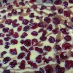 Mramorni kolač sa višnjama | Ređanje višanja | Postupak 5 | Slika 6/7