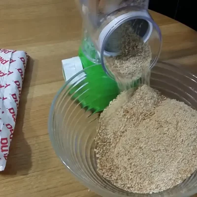 Plazma rolat sa kokosom | Priprema keksa | Postupak 1 | Slika 2/2