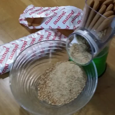 Plazma rolat sa kokosom | Priprema keksa | Postupak 1 | Slika 1/2