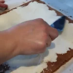 Plazma rolat sa kokosom | Ređanje rolata | Postupak 4 | Slika 6/8