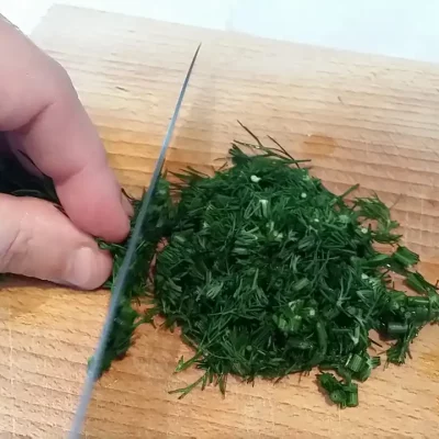 Sos od mirođije | Priprema sveže mirođije | Postupak 1 | Slika 3/3