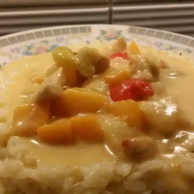 Pirinač Kazimir sa voćem | Serviranje | Postupak 7 | Slika 3/3