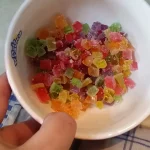 Rolat u oblandi sa žele bombonama | Priprema oblande i žele bombona | Postupak 1 | Slika 4/4