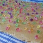 Rolat u oblandi sa žele bombonama | filovanje lista oblande | Postupak 3 | Slika 3/4