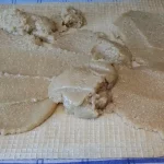 Rolat u oblandi sa žele bombonama | filovanje lista oblande | Postupak 3 | Slika 1/4