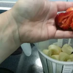 Smuti od banana i jagoda | Priprema jagoda | Postupak 2 | Slika 4/4