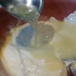 Bela čorba sa piletinom i povrćem | Priprema zaprške | Postupak 4 | Slika 4/7