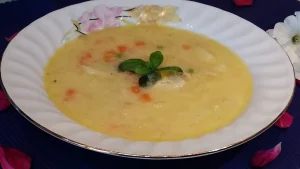 Bela čorba sa piletinom i povrćem 7