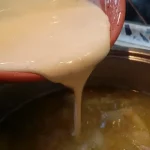 Bela čorba sa piletinom i povrćem | Priprema zaprške | Postupak 4 | Slika 6/7