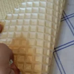 Rolat u oblandi sa krem-bananicama | Filovanje oblande | Postupak 3 | Slika 1/5