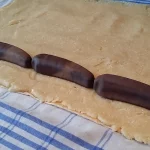 Rolat u oblandi sa krem-bananicama | Filovanje oblande | Postupak 3 | Slika 3/5