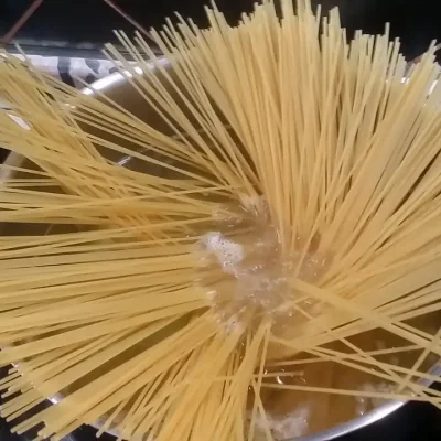 Špageti a la karbonara | Priprema špageta | Postupak 2 | Slika 3/3