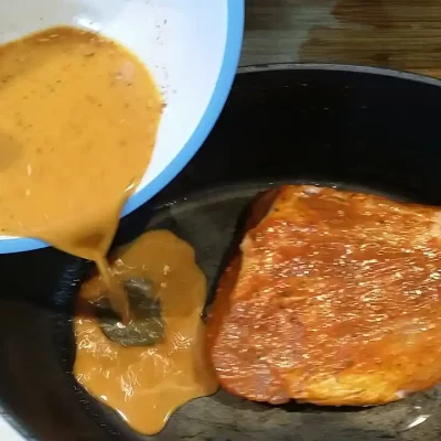 Pečeni svinjski but sa povrćem | Pečenje mesa | Postupak 3 | Slika 1/3