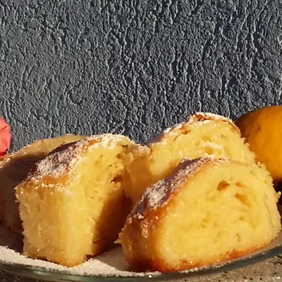 Pita sa grizom i limunom | Serviranje pite | Postupak 6 | Slika 3/3