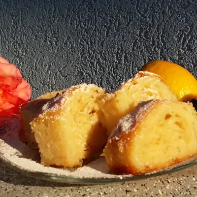 Pita sa grizom i limunom | Serviranje pite | Postupak 6 | Slika 2/3