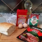 Seoski hlebni složenac 1 | Istaknuta slika 2/4 | Čarolija, starog, hleba, sira, šunke, i, svježih, jaja