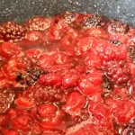 Šumska vila kolač | Priprema voćnog fila | Postupak 3 | Slika 3/11