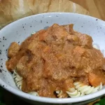 Gulaš od svinjetine | Istaknuta slika 1/4 | Bogatstvo, sočnog, mesa, i, aromatičnog, povrća, idealan, izbor, za, hladne, dane