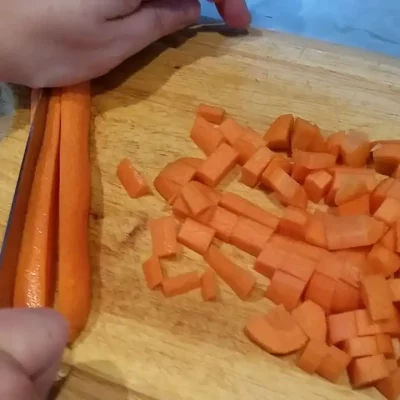 Gulaš od svinjetine | Priprema povrća | Postupak 1 | Slika 2/2