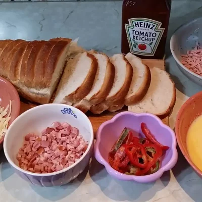 Pica od starog hleba | Priprema hleba | Postupak 3 | Slika 3/3