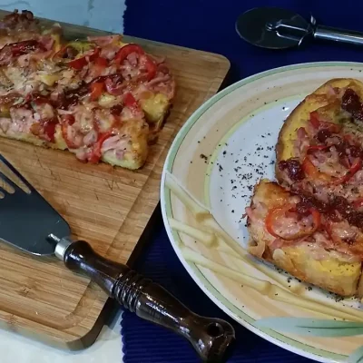 Pica od starog hleba | Serviranje | Postupak 6 | Slika 3/3