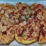 Pica od starog hleba | Pečenje pice | Postupak 5 | Slika 4/4