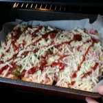 Pica od starog hleba | Pečenje pice | Postupak 5 | Slika 2/4