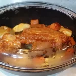 Svinjska kolenica sa povrćem iz rerne | Priprema kolenice i povrća za pečenje | Postupak 4 | Slika 12/12