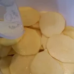 Musaka sa mlevenim mesom i krompirom | Priprema krompira | Postupak 2 | Slika 2/6