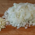 Musaka sa mlevenim mesom i krompirom | Priprema mesa | Postupak 1 | Slika 1/10