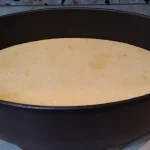 Musaka sa mlevenim mesom i krompirom | Prelivanje musake | Postupak 6 | Slika 3/5