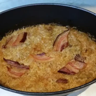 Podvarak sa suvim mesom | Pečenje podvarka | Postupak 5 | Slika 3/3