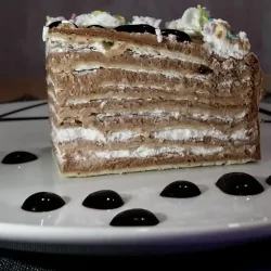 Rozen torta sa Milka čokoladom