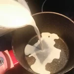 Rozen torta sa Milka čokoladom | Priprema pudinga | Postupak 1 | Slika 1/8