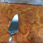 Kolač sa jabukama i džemom od smokve | Završni deo kolača | Postupak 4 | Slika 3/6