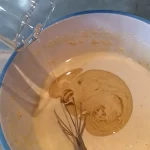 Kolač sa jabukama i džemom od smokve | Priprema smese za kolač | Postupak 2 | Slika 8/15