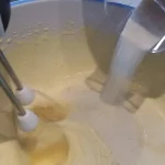 Kolač sa jabukama i džemom od smokve | Priprema smese za kolač | Postupak 2 | Slika 3/15