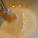 Kolač sa jabukama i džemom od smokve | Priprema smese za kolač | Postupak 2 | Slika 2/15