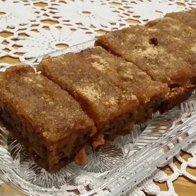 Kolač sa jabukama i džemom od smokve | Serviranje | Postupak 5 | Slika 3/3