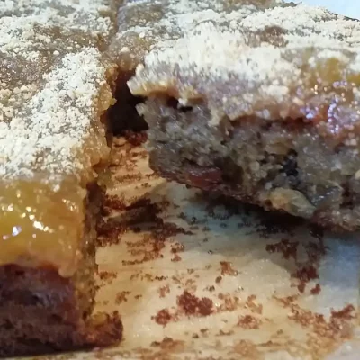 Kolač sa jabukama i džemom od smokve | Serviranje | Postupak 5 | Slika 2/3