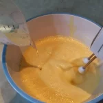 Mramorni kolač sa kupinama | Završni deo patišpana  | Postupak 2 | Slika 2/6