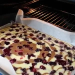 Mramorni kolač sa kupinama | Pečenje kolača | Postupak 5 | Slika 2/4