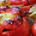 Posne punjene paprike sa pečurkama | Serviranje | Postupak 8 | Slika 2/4