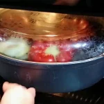 Posne punjene paprike sa pečurkama | Pečenje paprika | Postupak 7 | Slika 3/6