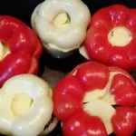 Posne punjene paprike sa pečurkama | Punjenje paprika | Postupak 5 | Slika 6/8
