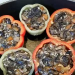 Posne punjene paprike sa pečurkama | Punjenje paprika | Postupak 5 | Slika 4/8